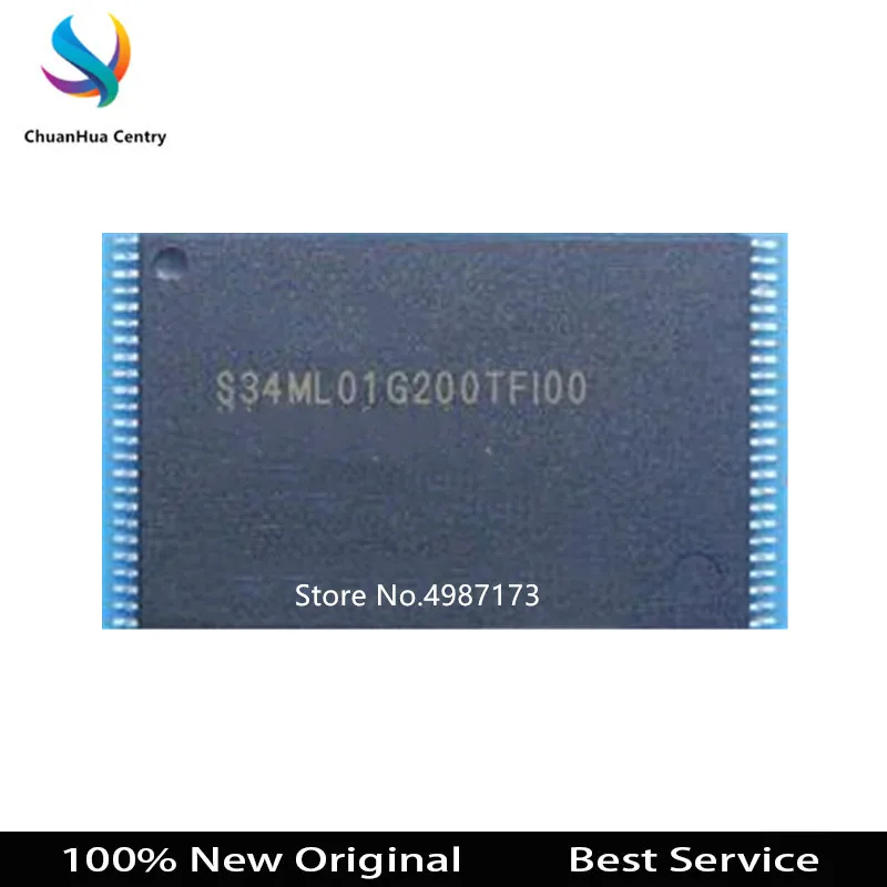 

1 шт. 100% Новинка S34ML01G200TFI000 TSOP оригинальная фотография