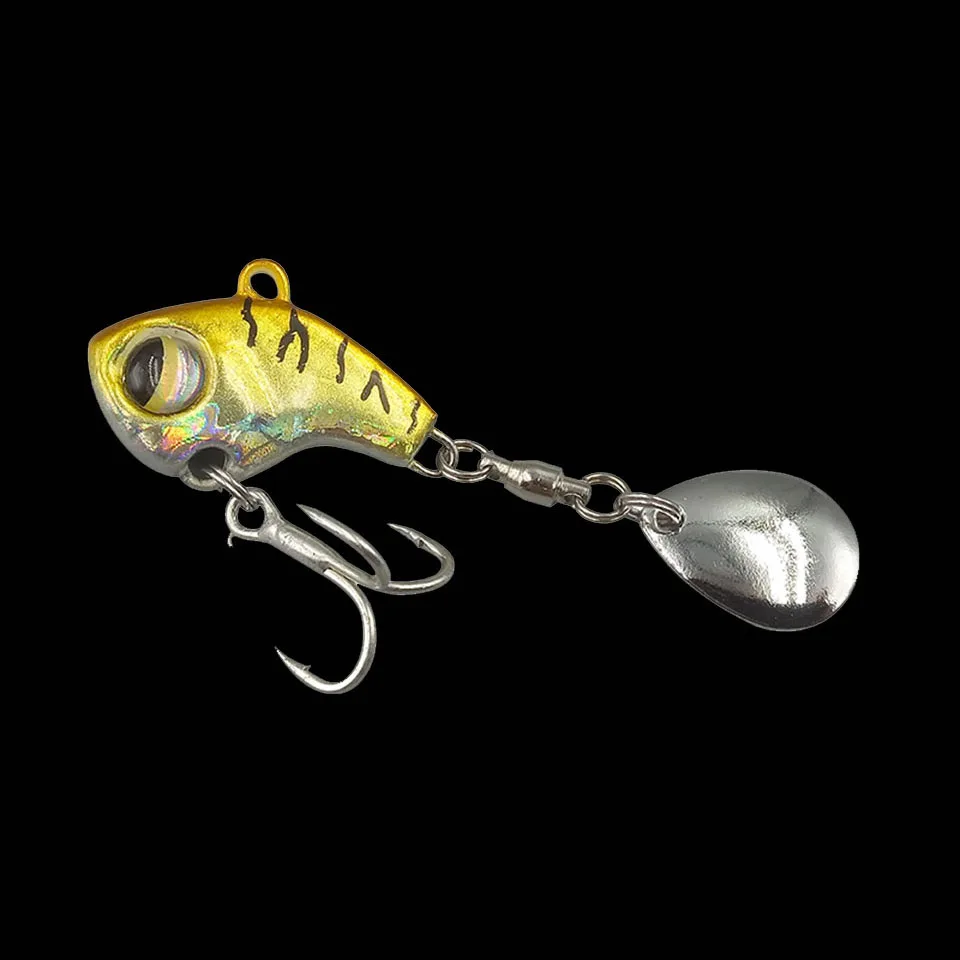 C 3 WALK FISH 1 шт. металлическая мини-Приманка VIB с ложкой для рыбалки 8 г 11 г 15 г 21 г зимние приманки для льда рыболовные снасти, воблер, Вибрационный Спиннер - Цвет: C 3