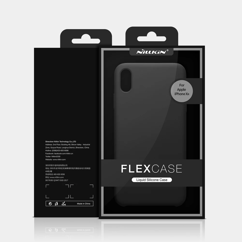 Для Apple iPhone XR чехол 6," Nillkin Flex чистая тонкая жидкая Защитная оболочка из силикона защитный чехол для Apple iPhone XR