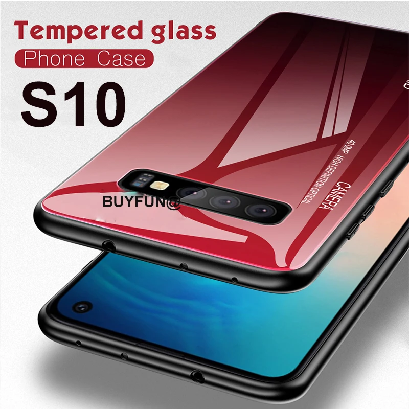 Чехол s10 plus для samsung galaxy s10e s10plus градиентные чехлы телефонов s 10 e 10e чехол из