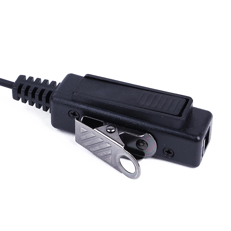 Large PTT Mic Headset Acoustic Tube Earpiece For Motorola DP4800 DP4801 XPR6550 DGP4150 P8268 Walkie Talkie etc.