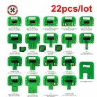 22 шт. BDM Адаптеры BDM зонд адаптерами полный набор светодиодный рамка фонового режима отладки ECU пандус адаптеры для сим-карт