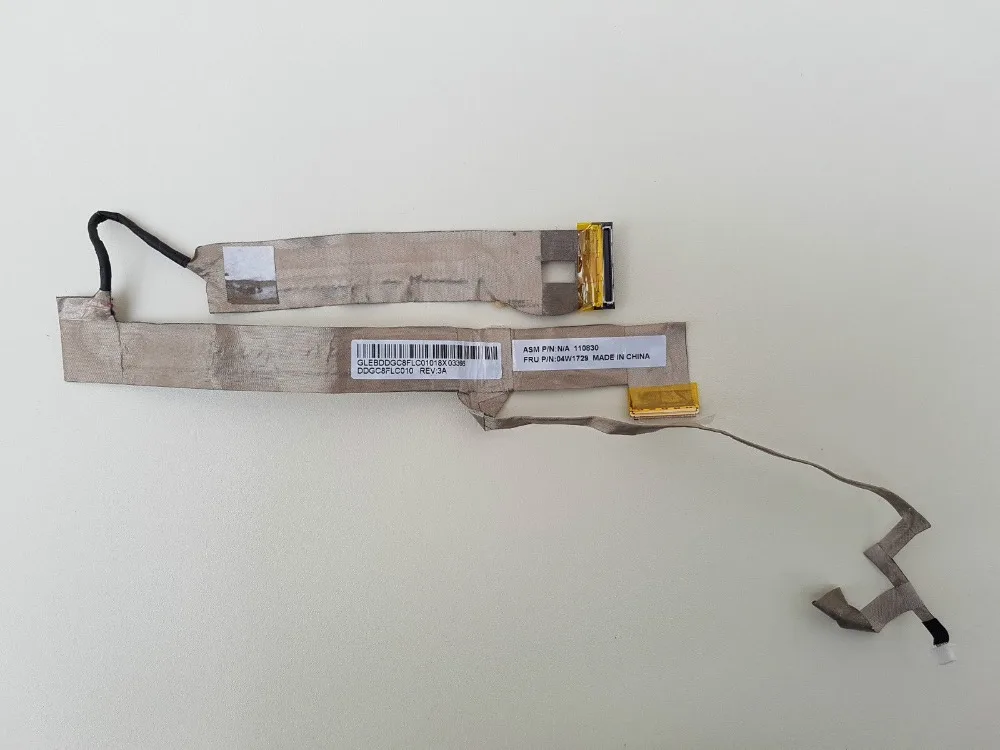 P/N Ddgc8flc010 видео гибкий экран LVDS светодиодный ЖК кабель для lenovo ThinkPad L520 L512