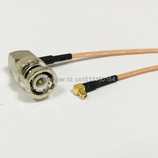 

Новый модем коаксиальный Pigtail BNC папа правый угол к MMCX штекер правый угол разъем RG316 кабель 15 см 6 "адаптер
