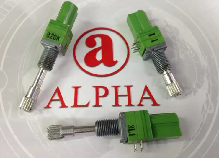 5 шт. потенциометр с двойной ручкой B20K длина 20 мм|potentiometer alpha|potentiometer precisionpotentiometer