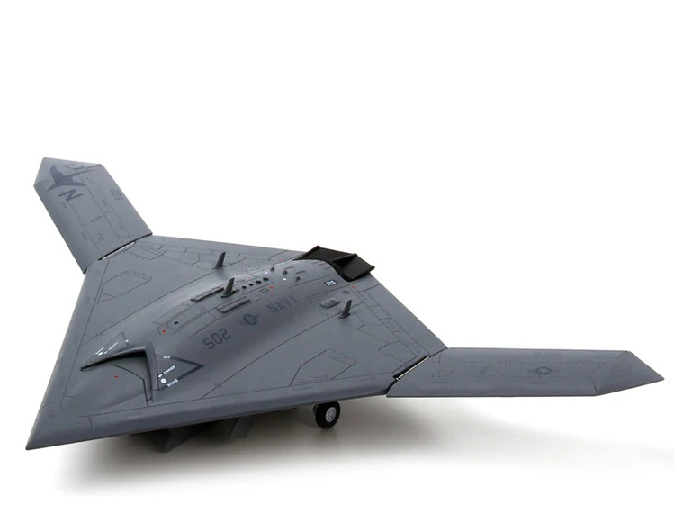 1/72 масштаб США northrop Grumman X-47B теперь БПЛА модель самолета игрушки литья под давлением Металл самолета Модель игрушки для подарка коллекции