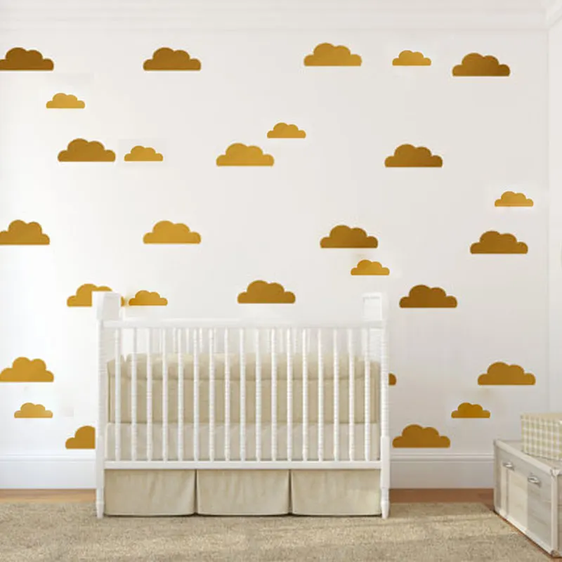 Наклейки на стену в виде маленького облака наклейка сделай сам украшение для