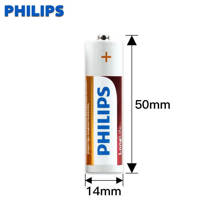 2 шт. аккумуляторы philips 1 5 в|Батарейки| |