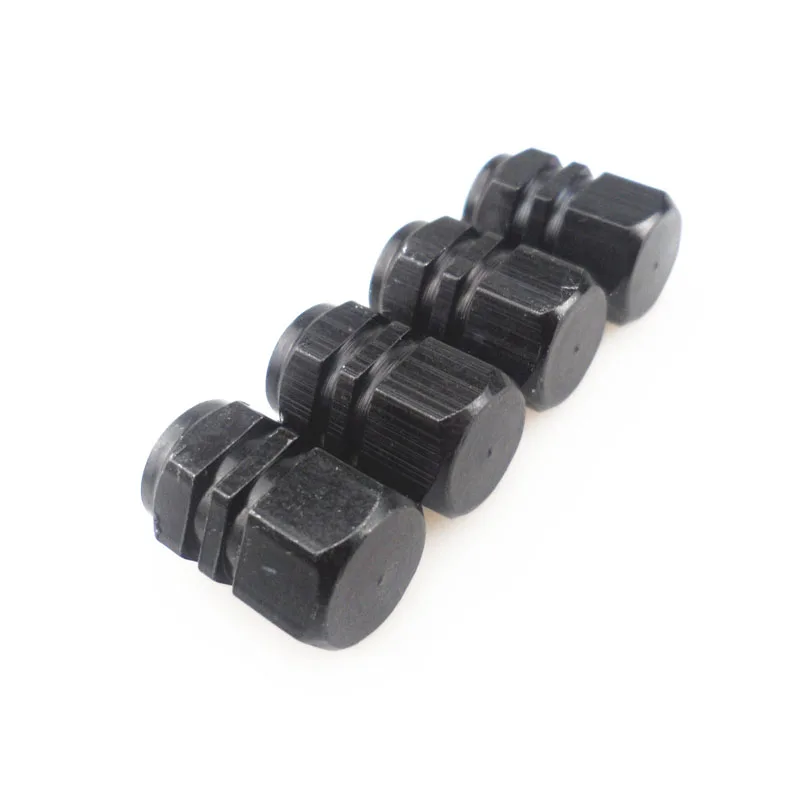 Новинка 4 шт. алюминиевый сплав Противоугонный клапан для шин воздушный колпачок