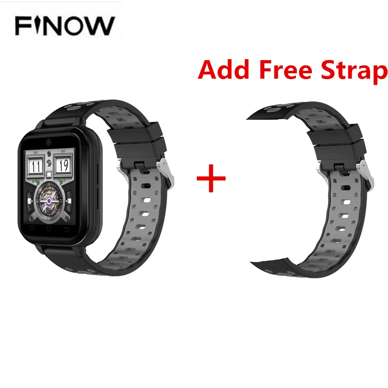 FINOW Q1 Pro Smart часы mtk6737 четыре ядра 1 ГБ + 8 Android 6 0 наручные 54 дюймов 720 мАч Камера