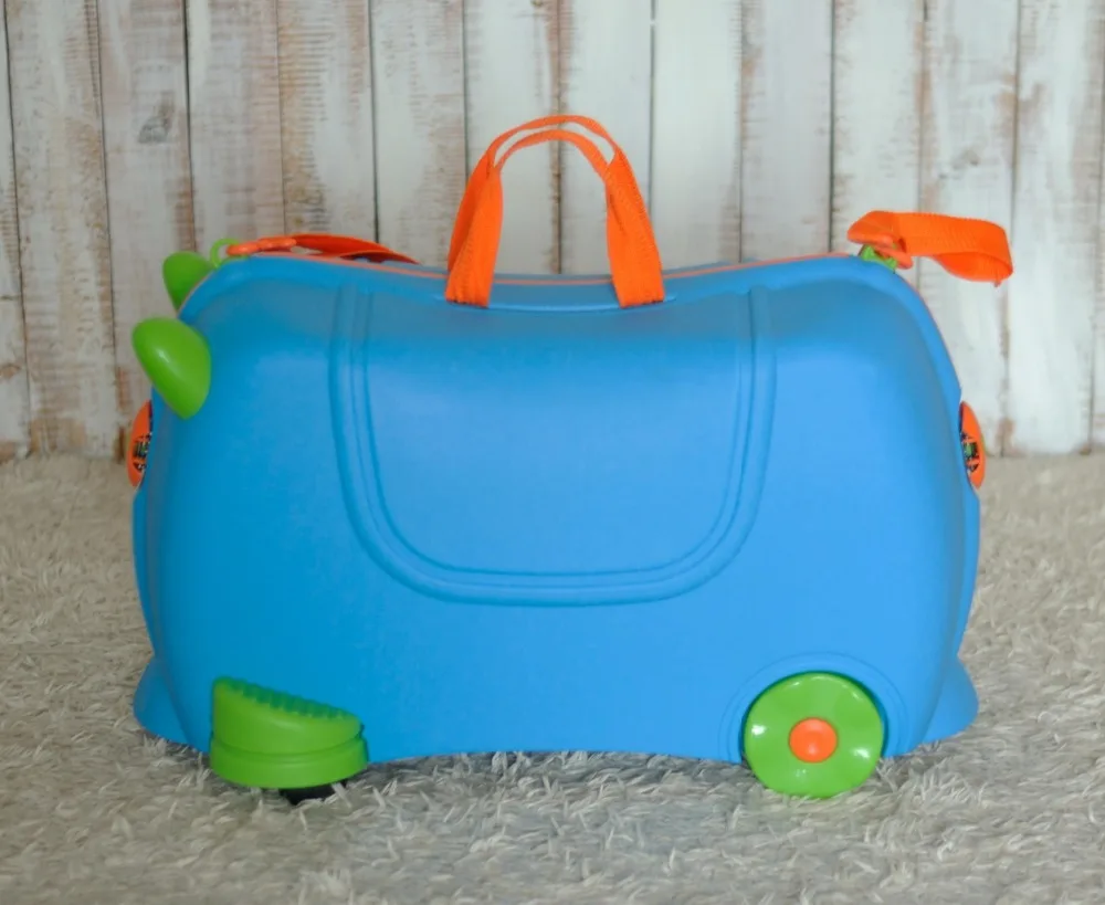 Детские милые сумки тележки для багажа с 4 колеса Малыш хранения путешествий