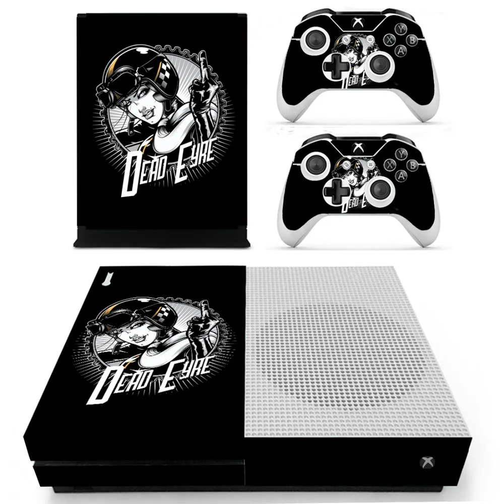 Наклейка на кожу Бэтмена и Джокера DC для консоли Xbox One S контроллеров тонкая