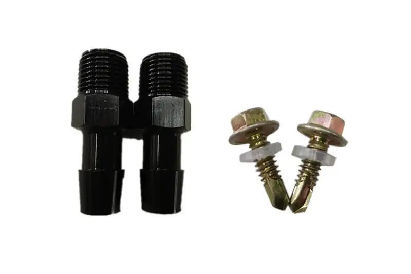 Spsld прочный гоночный тупик 2-Порты и разъёмы маслоуловитель БАК для автомобиля Замена Комплект фильтрующих пластин воздушно-масляного сепаратора отходящих газов масло берет горшок