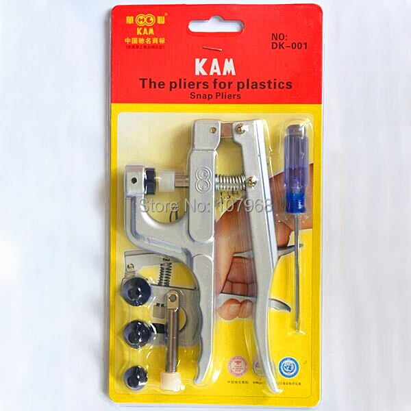 Бесплатная доставка: 1 набор Плоскогубцев + 100 наборов KAM T-5 кнопка оснастки (10