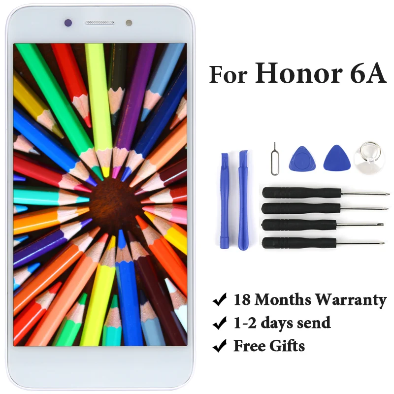 Без битых пикселей DLI TL20 AL10 дисплей для Huawei Honor 6A L01 ЖК экран дигитайзер сборка