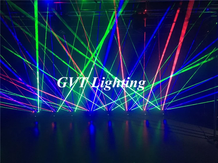 Новинка RGB светодиодный светильник паук s движущаяся головка лазерный dmx512