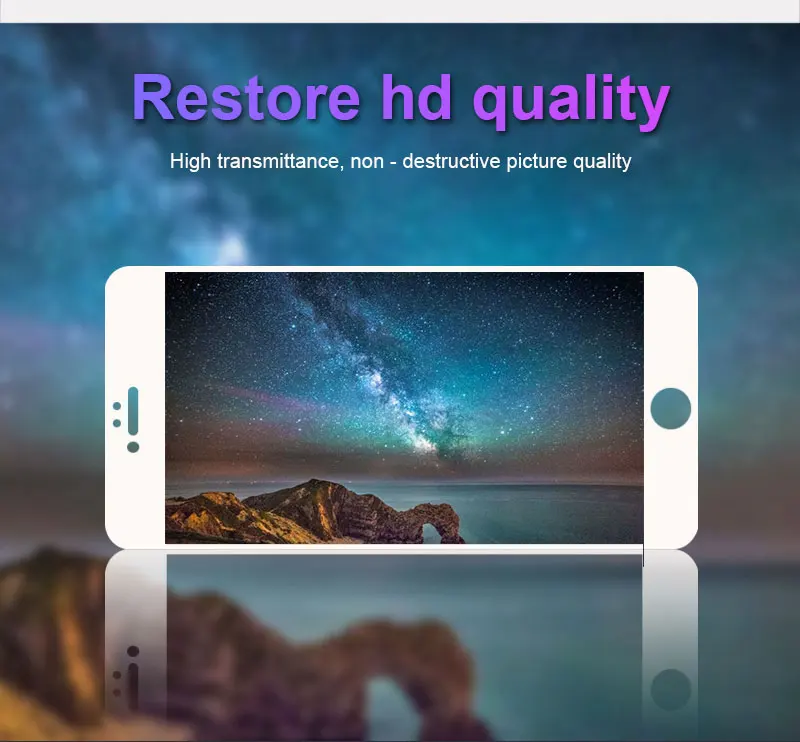 Защитное стекло закаленное 3D для iPhone X Max XR 8 | Мобильные телефоны и аксессуары