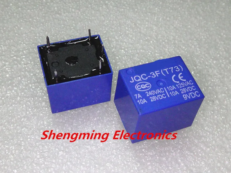 10 шт. 5 контактов JQC 3F (T73) 3VDC 5VDC 9VDC 12VDC 24VDC реле|relay 24vdc|relay 12vdcrelay 9vdc |