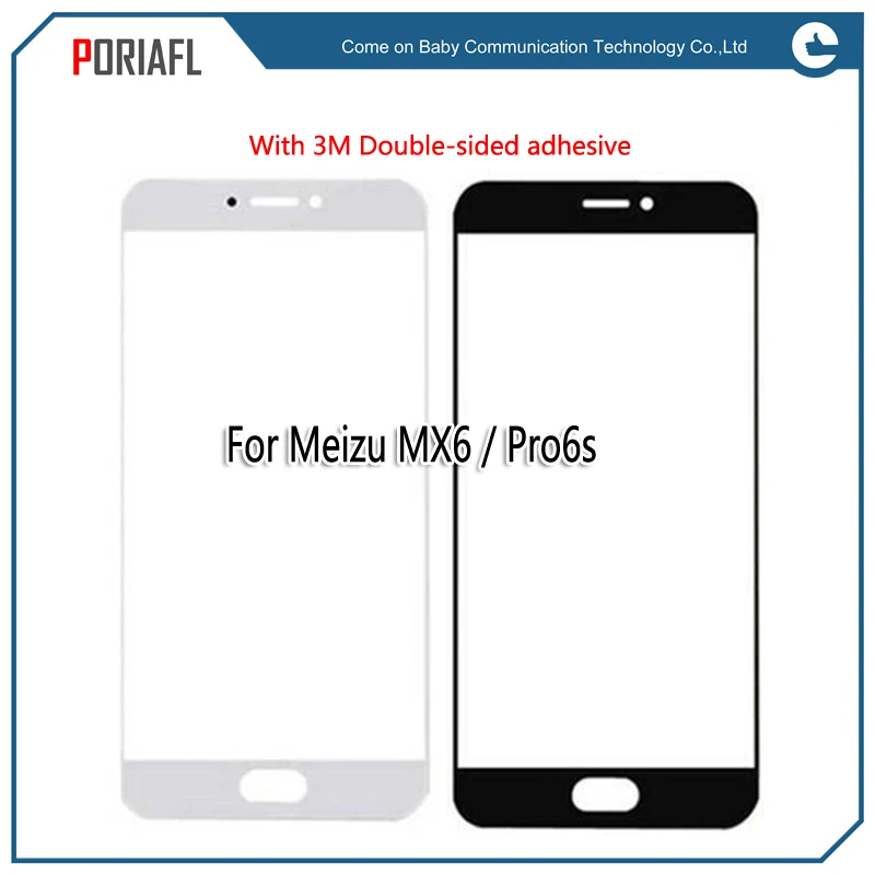 Для Meizu MX6 / Pro6s сменная Крышка для переднего стекла объектива ЖК-экрана с