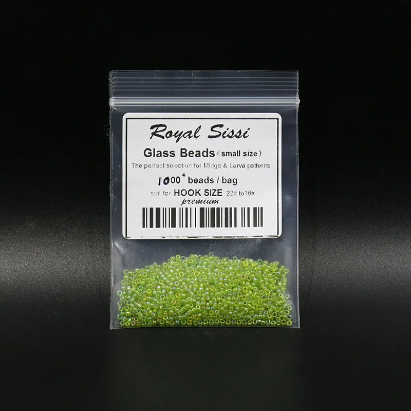 

hot 3 sizes fly tying glass beads 12colors complete set small&medium&large size fly fishing fly tying beads for rainbow warriors