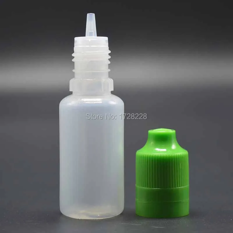 12000 шт. пластиковые бутылочки капельницы для электронной сигареты 10 мл 1/3