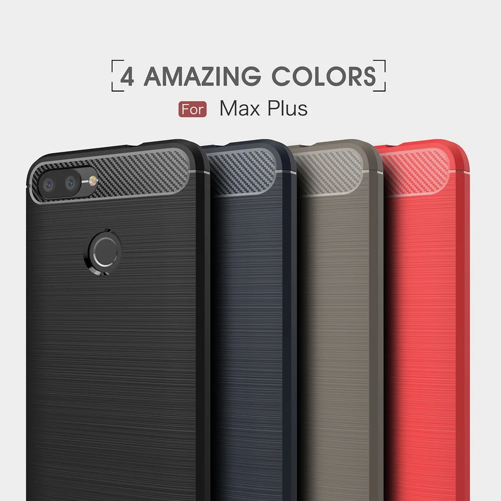 For ASUS Zenfone Max Plus M1 Case Carbon Fiber ZenFone 4 ZC554KL ZC520KL Selfie ZD553KL Live ZB553KL Etui |