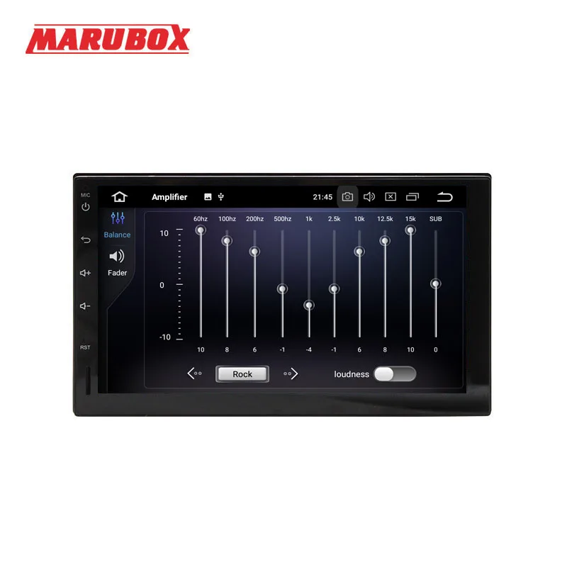 Автомобильный мультимедийный плеер Marubox 7A705PX5 Универсальный 2Din Android 8 0