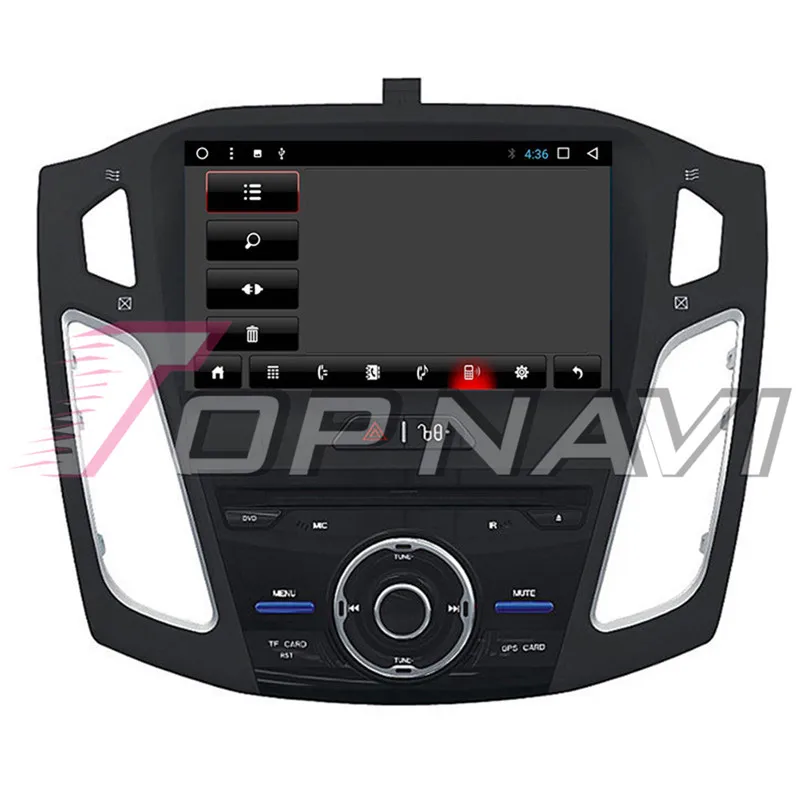 Автомагнитола для Ford Focus 2012 2013 2014 2015 9 дюймов Android 8 1|GPS транспорта| |