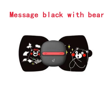 black bear Xiaomi LF бренд камуфляж цвет полное расслабление тела мышечная терапия Массажер Массажные наклейки волшебный Сенсорный Массаж для умного дома - Цвет: black bear