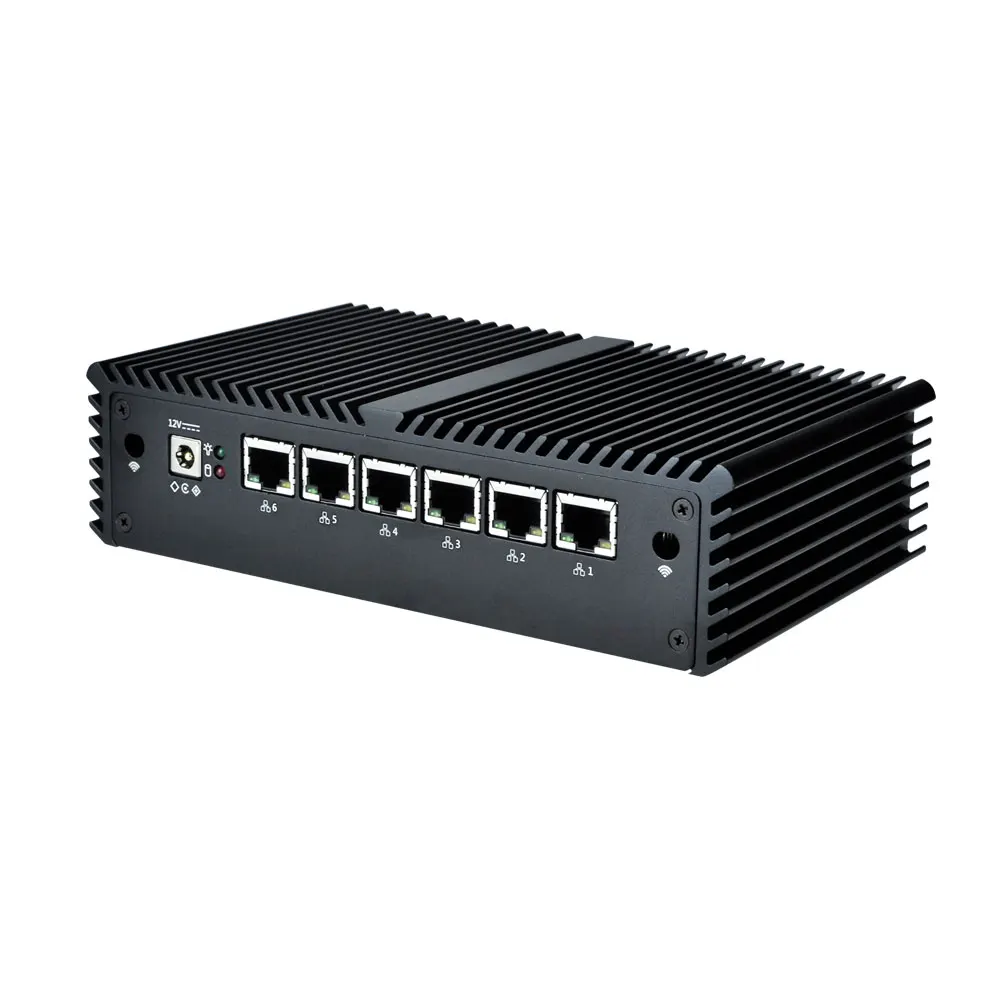 KANSUNG Barebone PC Intel Core i5 6200U AES NI 6 гигабитных NIC Windows 10 Ubuntu Linux брандмауэр маршрутизатор