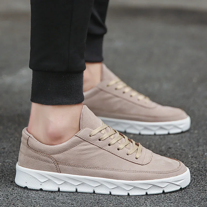 Весенне-летняя повседневная спортивная обувь в Корейском стиле тканая мужская |