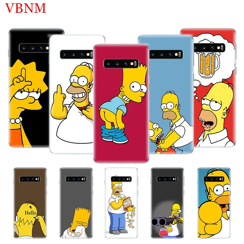 Уникальный силиконовый чехол из ТПУ Homer J. Simpsons для samsung Galaxy A30 A20 A10 A50 A40 A70 A80 A90 M10 M20