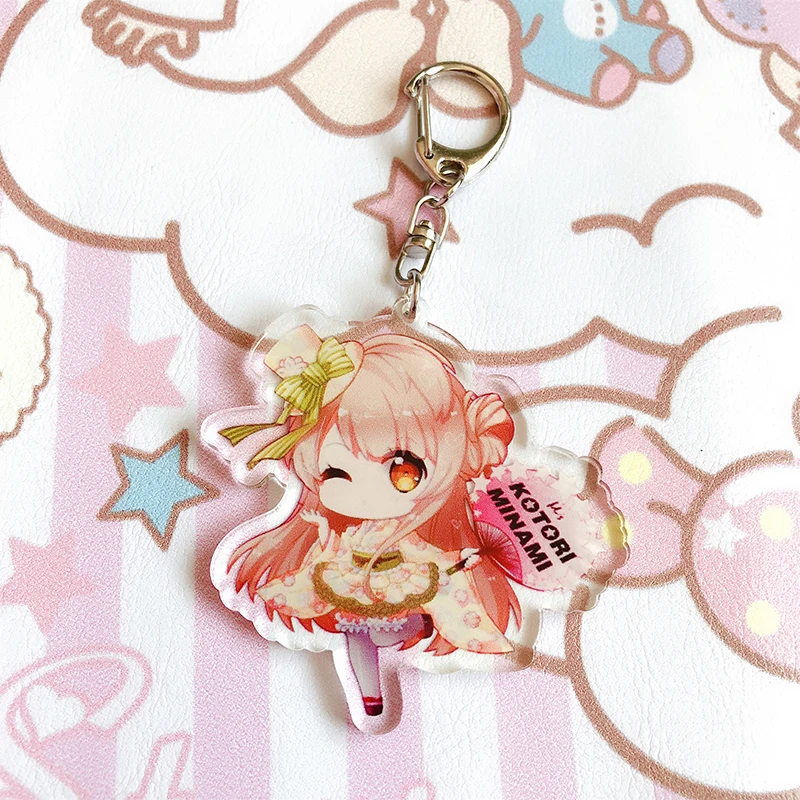 Брелок для ключей с рисунком героев аниме LoveLive Love Live koдрайверы Minami Nico сонный GirlSupr