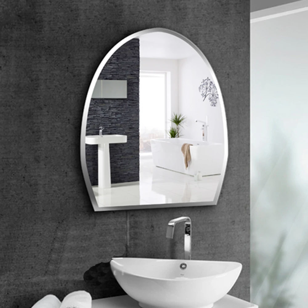 Зеркало для ванной Безрамная раковина подвесное настенное зеркало наклейка на