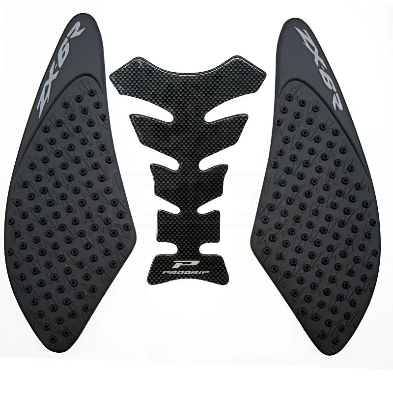 Противоскользящие наклейки на бак для мотоцикла Kawasaki ZX14R 2006-2020 ZX6R 2007 2008-2017 2018 2019 2020