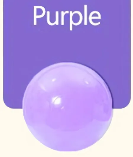 Normal Purple 7 см Пластиковые Мячи-50 шт безопасные экологически чистые детские игрушки для бассейна, более долговечные для младенцев, малышей, детей - Цвет: Normal Purple