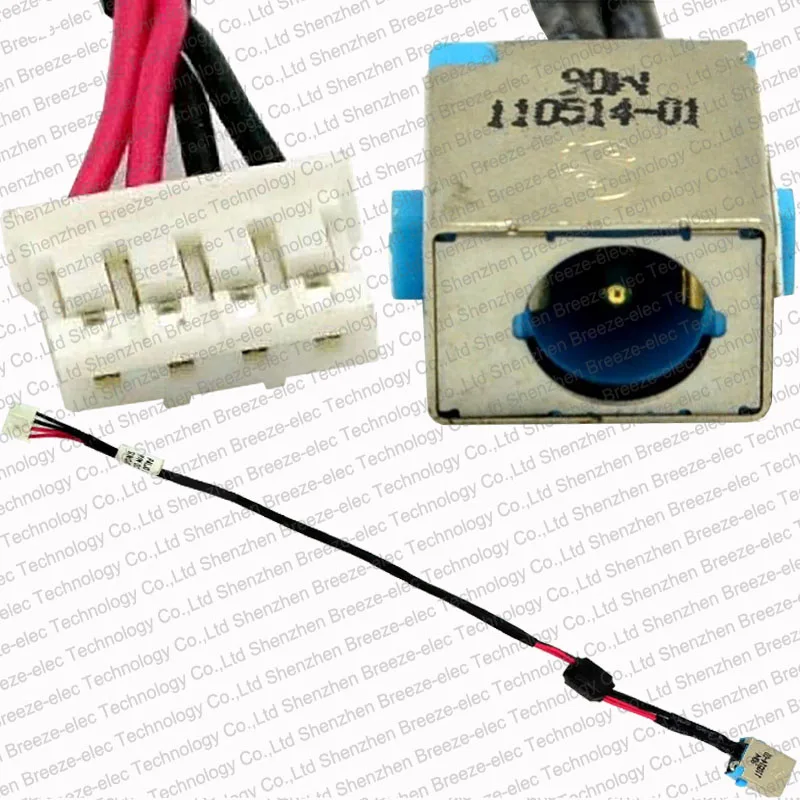 

5PCS/LOT 90W Laptop DC POWER JACK connector cable for Acer Aspire V3-571-6643 5750 G for Gateway NV59C70U series free shipping