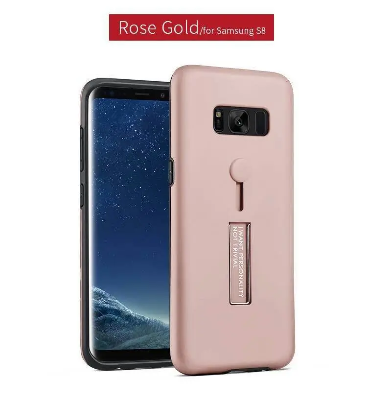 Облегающий чехол для Samsung Galaxy S8 S 8 SM-G950FD SM-G950F защитный телефона SM G950 G950FD G950F Черный