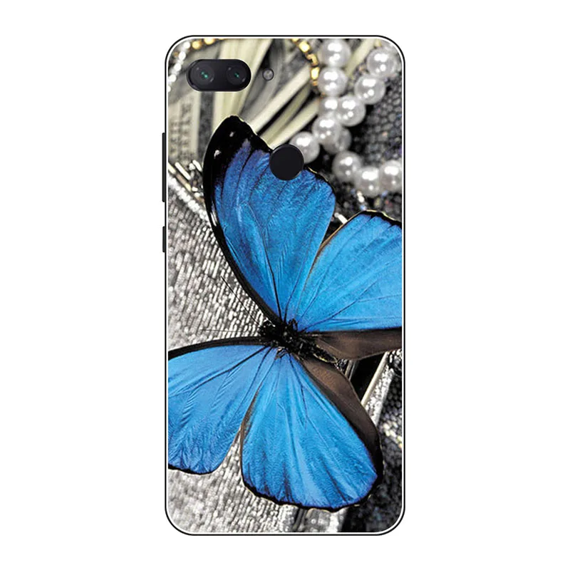 Милый Модный цветочный чехол для Alcatel 1S 5024D 2019 5 &quot чехлы с узором из мягкого ТПУ