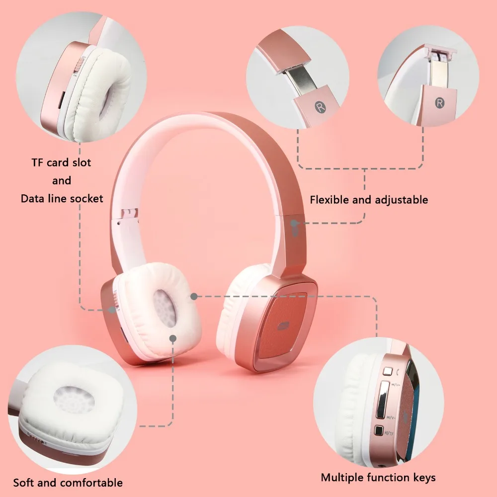 Bluetooth-наушники стерео сабвуфер Bluetooth-гарнитура Беспроводные спортивные наушники