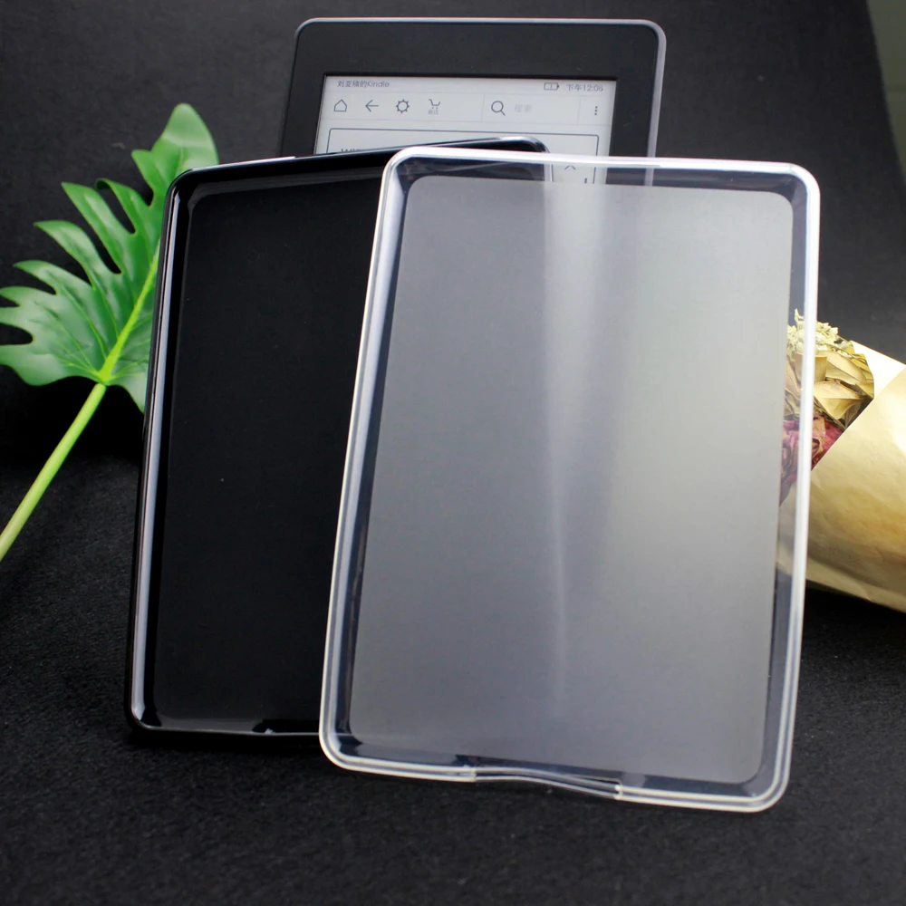 Чехол для kindle paperwhite с принтом, мягкий чехол из ТПУ для amazon paper white 6 1 2 3 поколения, читалка+ Защитная пленка для экрана