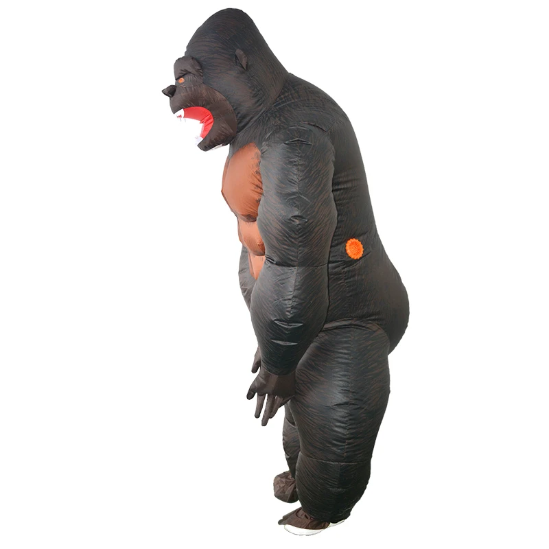 Jurassic World Park Inflatable Gorilla Halloween Costumes Chimpanzee King Kong Clothes Anime Cosplay Suits for Adults | Тематическая