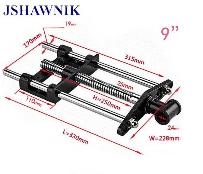 Ручной зажим для деревообработки 9 дюймовый щёточный деревообработки|tool diy|tool