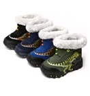 Зимние ботинки для мальчиков Dinoskulls, флисовая детская обувь с подсветкой, светодиодные 3D спортивные детские ботинки с динозавром 2019, кожаные теплые кроссовки