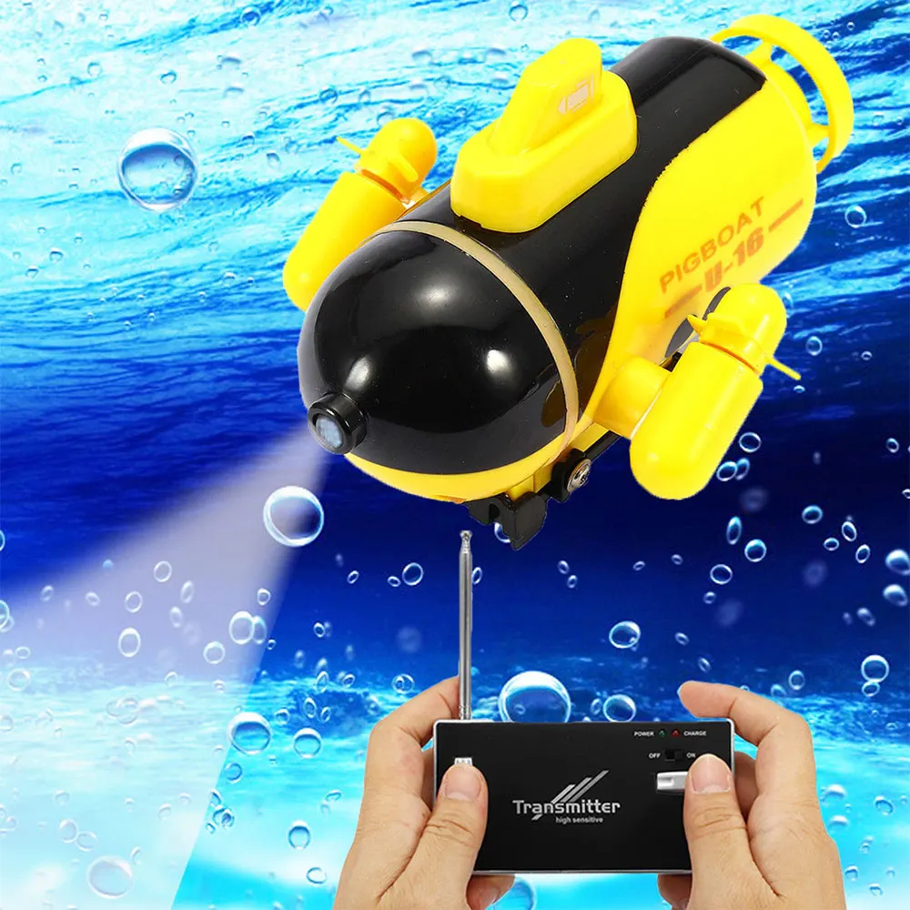 Подводная лодка Новинка RC Подводная лодка игрушек плавательных бассейнов Детское игрушка зеленые купальные игрушки для ванной RC Подводная лодка корабль
