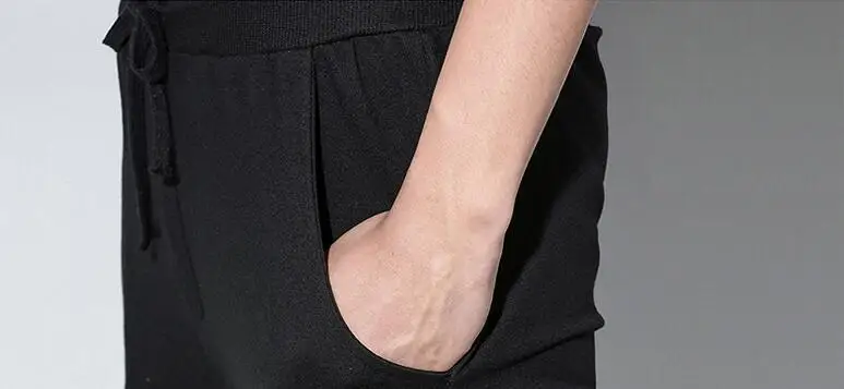 M-XL HOT / Spring New Men's 7 minutes of pants Joker loose small straight leg | Мужская одежда