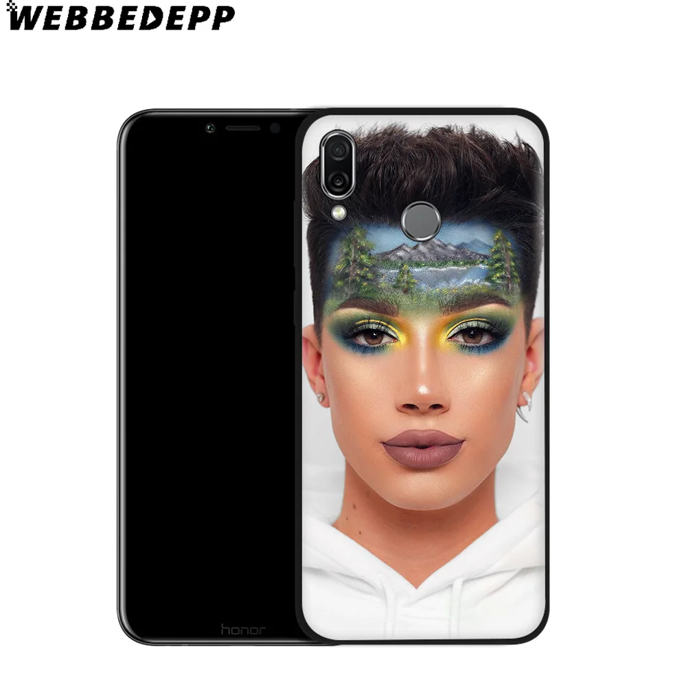 Мягкий чехол WEBBEDEPP James Charles для Huawei Mate Honor 20 6A 7A 7C 7X8 9X10 View 10 Lite Pro 30 |