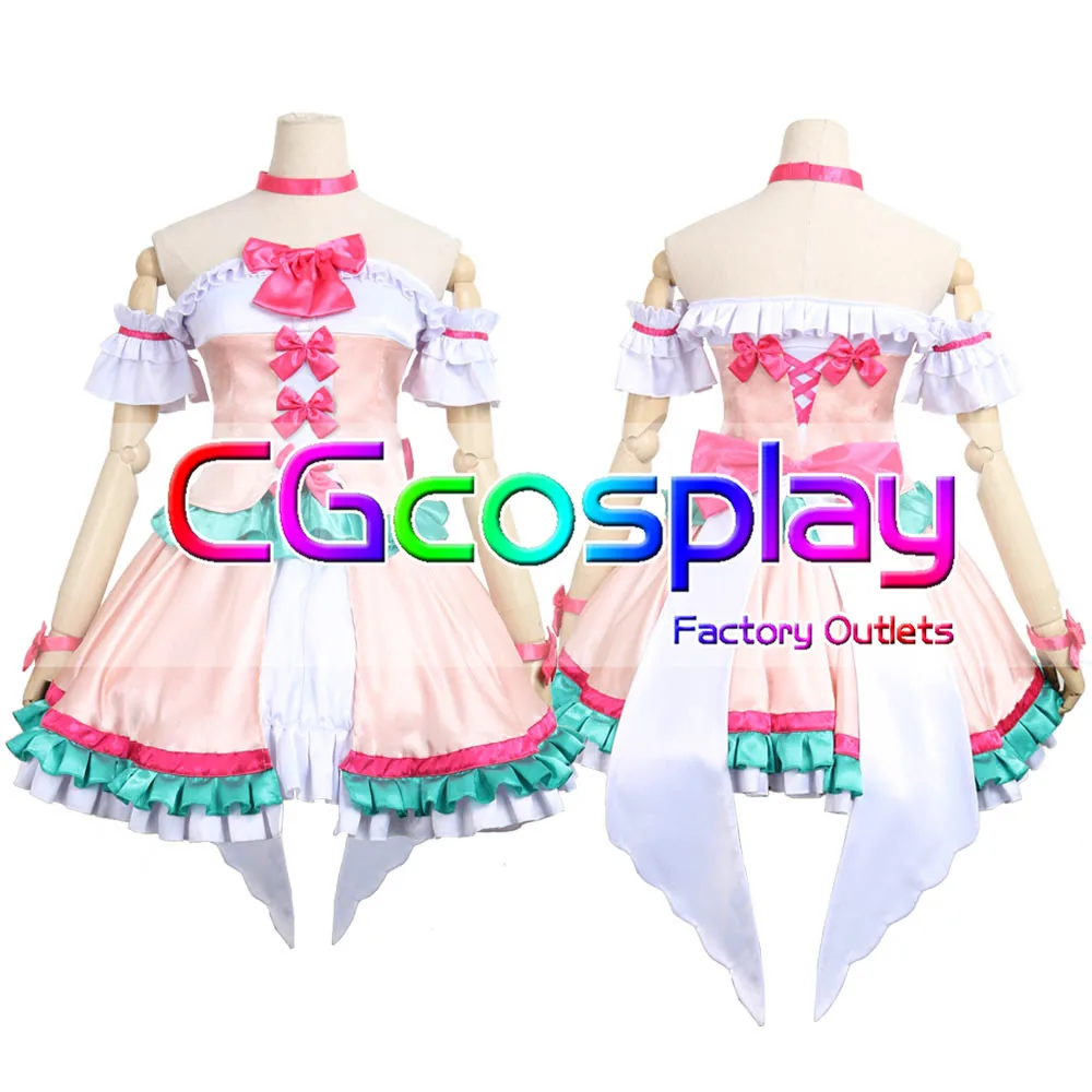 Cgcos Экспресс Bang Dream! Пастельные * палитры Aya костюм МАРУЯМА Аниме игра Косплей
