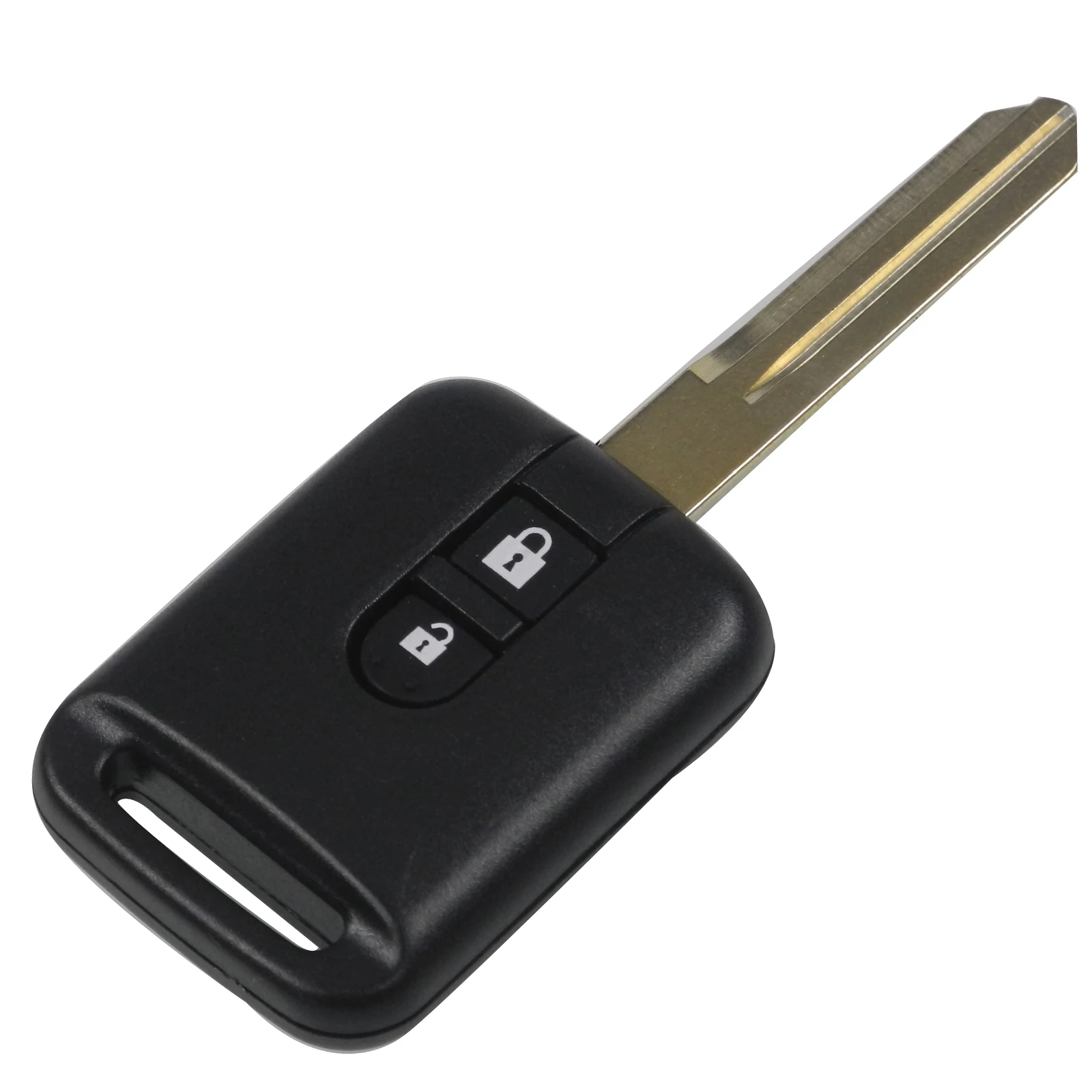 Пульт дистанционного ключа jingyuqin для Nissan Pathfinder Qashqai Nissan Micra Navara Almera Note 05-14 Сменный Чехол Fob 2 кнопки
