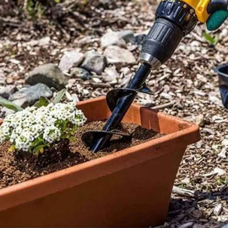 Садовый горшок лампы шнека бурильные долото посадки отверстие Digger шнек